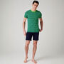 Men's 'Electric Lime' Bamboo Short Pyjama Set, thumbnail 1 of 7