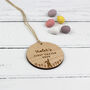 Baby's First Easter Wooden Gift Tag Decoration, thumbnail 2 of 5