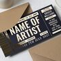 Personalised Concert Ticket Gift Voucher For Daughter, thumbnail 3 of 9