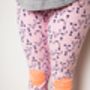 Kids Leggings Cool Children's Trouser In Pink, thumbnail 5 of 9