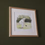 Watercolour Line Golf Custom Portrait, thumbnail 3 of 11