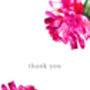 Rose Thank You Cards Pack Of Eight, thumbnail 3 of 3
