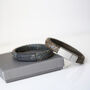 Gifts For Him Personalised Leather Bracelet, thumbnail 3 of 10