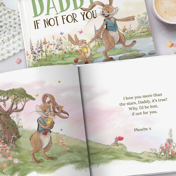 Personalised Father's Day Book, 'Daddy, If Not For You', 11 of 12