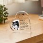Personalised Photo Heart Plaque Gift For Daddy, thumbnail 2 of 4