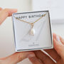 21st Birthday Pearl Necklace, thumbnail 1 of 7