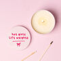 Funny Workout Gift For Her Gym Gifts Stocking Filler Candle, thumbnail 1 of 5
