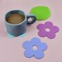 Cute Colourful Daisy Coaster, thumbnail 9 of 11