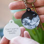 Father's Day Baby Scan Personalised Keyring, thumbnail 5 of 8