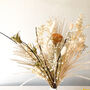 Ruscus Banksia Dried Flower Easter Bouquet, thumbnail 4 of 5