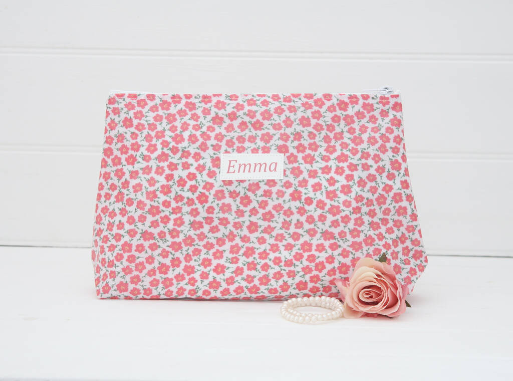 Extra Large Wipe Clean Cosmetic Bag, 1 of 5