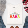Mama Flower Print Sweatshirt, thumbnail 2 of 8