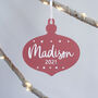 Personalised Children's Christmas Tree Decoration, thumbnail 2 of 5