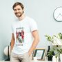 Personalised T Shirt With Large Coat Of Arms, thumbnail 1 of 10