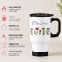 Floral Teacher Travel Mug, thumbnail 3 of 3