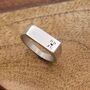 Personalised Initial Signet Ring, thumbnail 2 of 4