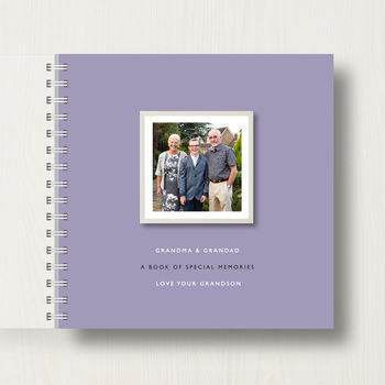 Personalised Grandparents Memory Book, 9 of 12