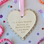 Personalised First Mother's Day Heart, thumbnail 2 of 5