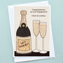 Engagement Card 'Champagne', thumbnail 2 of 4