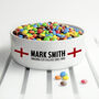 Personalised Snacking For England Bowl, thumbnail 1 of 3