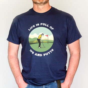 Funny Golf Men's T Shirt, 3 of 5