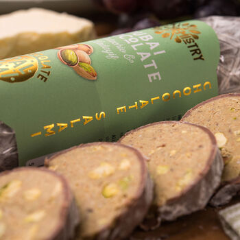 Dubai Chocolate Salami Pistachio And Kadayif, 4 of 5