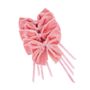 Velvet Pink Napkin Bows Set Of Four, thumbnail 2 of 3