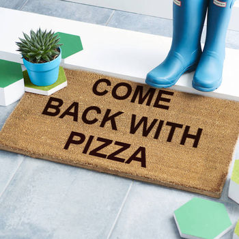Personalised 'Come Back With' Doormat, 2 of 2