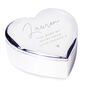 Personalised Message Silver Heart Trinket Box, thumbnail 7 of 7