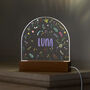 Personalised Wildflower LED Night Light For Children, thumbnail 3 of 7
