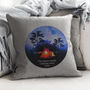 Personalised Family Campers Cushion, thumbnail 3 of 4