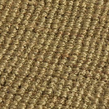 Sandsend Olive Handwoven Jute Rug, 3 of 4