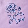 Personalised Birthday Flower Tote Bag Gift For Her, thumbnail 4 of 8