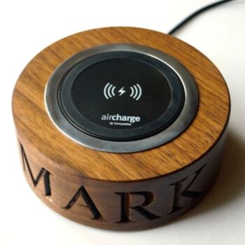 Personalised Wireless Phone Charger, 2 of 7