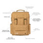 15 Inch Laptop Backpack In Cork Leather, thumbnail 2 of 9