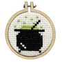 Let's Stir Things Up! Halloween Mini Matchbox Cross Stitch Kit, thumbnail 2 of 3