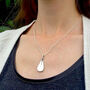 Paddleboard Paddle Boarding Silver Pendant Necklace, thumbnail 3 of 5