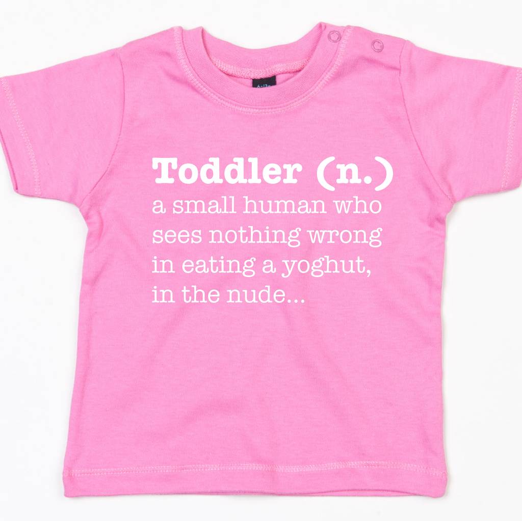 toddler definition t shirt by banana lane designs