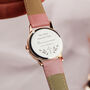 Personalised Holy Communion/Christening Pink Watch, thumbnail 2 of 9