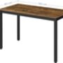 Industrial Office Desk With Metal Frame Multi Use Table, thumbnail 6 of 8