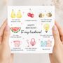 Romantic Pun Husband Birthday Card, Pun Card For Him Or Her, Any Relationship, thumbnail 1 of 6