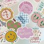 Pastel Decorative Stickers Pack, thumbnail 1 of 5