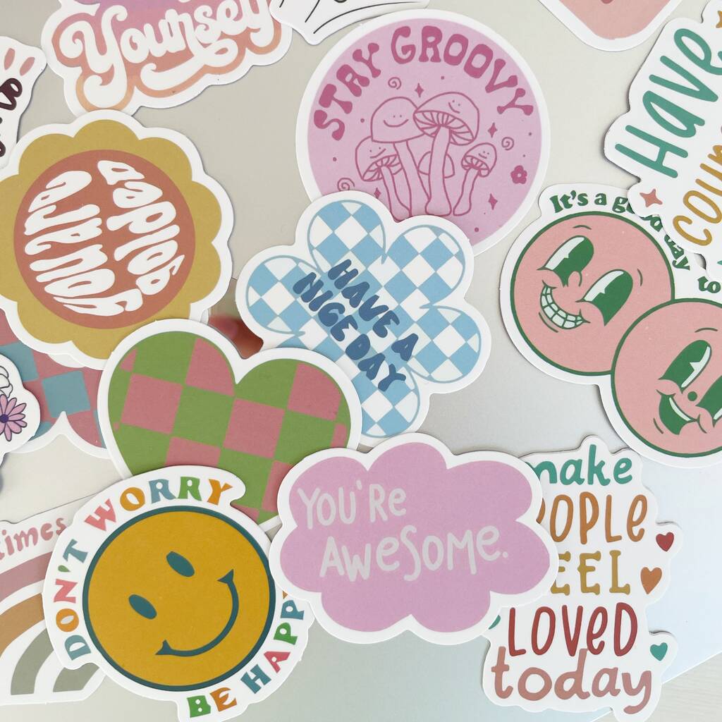 Pastel Decorative Stickers Pack, 1 of 5