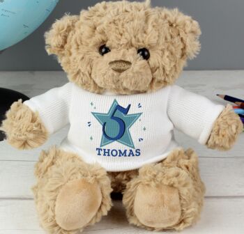 Personalised Big Age Teddy Bear, 6 of 6