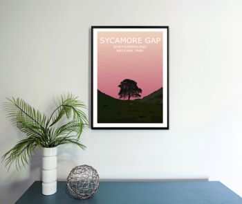 Sycamore Gap Northumberland Art Print, 3 of 3