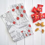 Lunar New Year China Town Linen Tea Towel, thumbnail 4 of 5