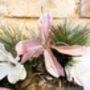 Luxury Pastel Pink Nutcracker Christmas Wreath, thumbnail 3 of 7