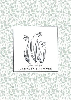 Birth Month Flower Gift Print, 4 of 12