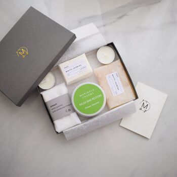 Vegan Organic Wellness Shower Spa Gift Set, 7 of 10