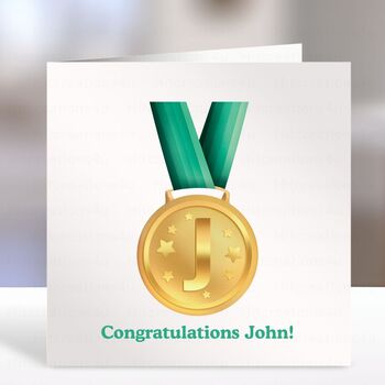 Well Done Medal Card, 3 of 4